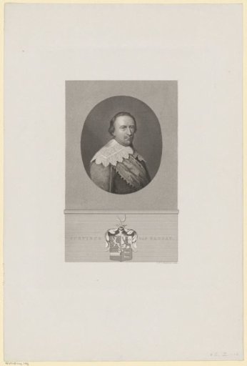 Portrait of Justinus, Count of Nassau