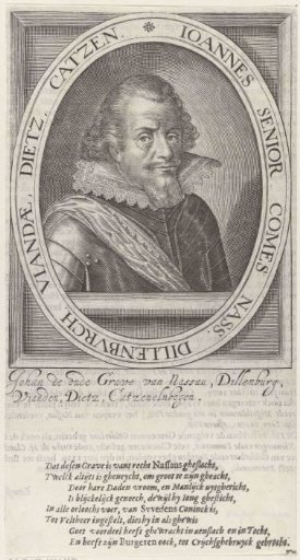 Portrait of Johan VII, Count of Nassau-Siegen