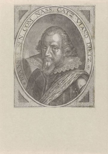 Portrait of Johan VII, Count of Nassau-Siegen