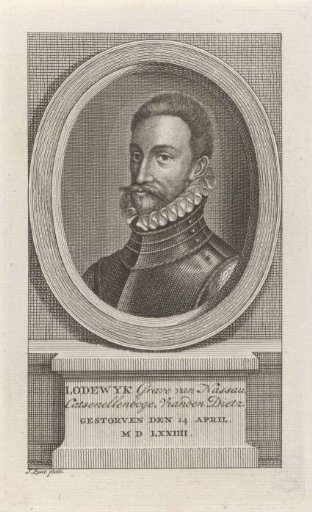 Portrait of Louis, Count of Nassau