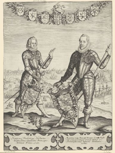 Portrait of Maurice and Frederick Henry, Princes of Orange