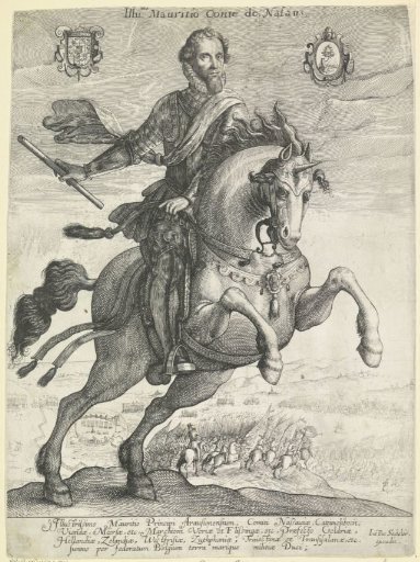Equestrian portrait of Maurice, Prince of Orange