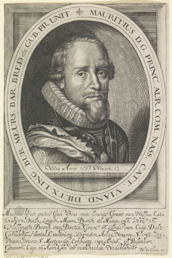 Portrait of Maurice, Prince of Orange