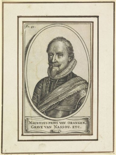 Portrait of Maurits, Prince of Orange