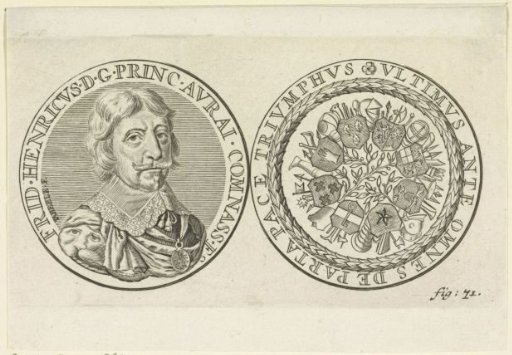 Medal with portrait of Frederick Henry, Prince of Orange