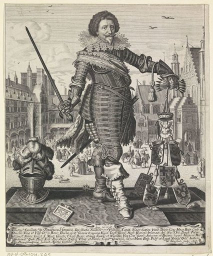 Portrait of Frederick Henry, Prince of Orange