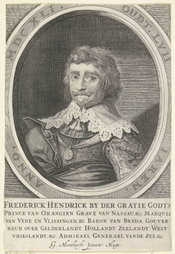 Portrait of Frederick Henry, Prince of Orange, at the age of 57