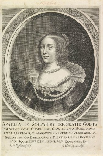 Portrait of Amalia of Solms