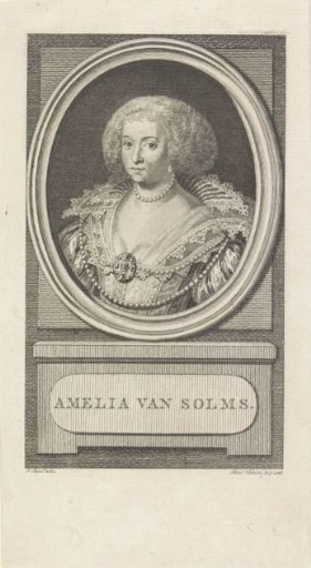 Portrait of Amalia of Solms