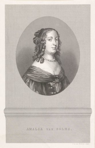 Portrait of Amalia of Solms
