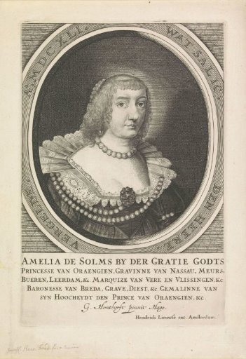 Portrait of Amalia of Solms