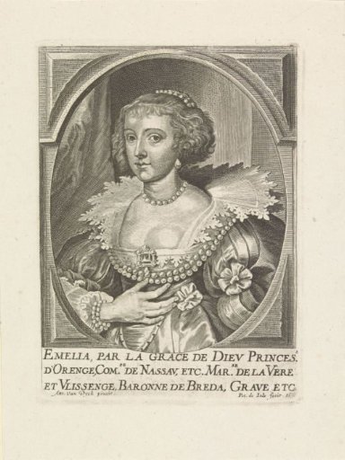Portrait of Amalia of Solms