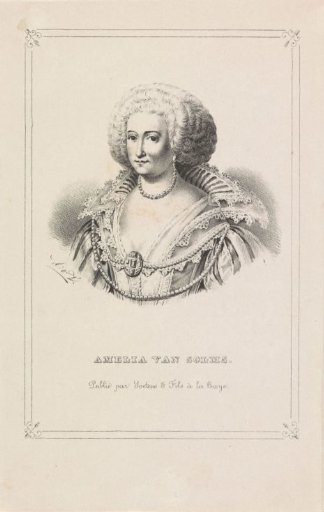 Portrait of Amalia of Solms