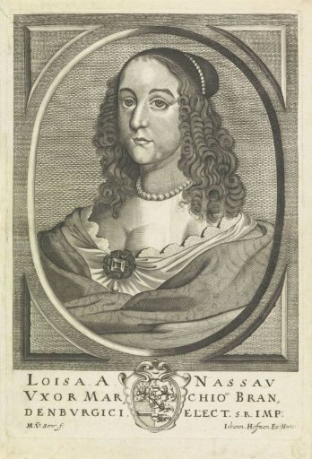Portrait of Louise Henriette, Princess of Orange