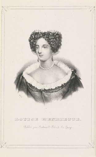 Portrait of Louise Henriette, Princess of Orange