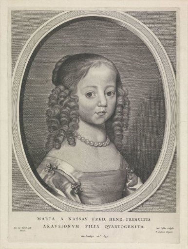 Portrait of Maria, Princess of Orange