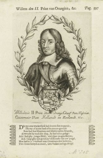 Portrait of William II, Prince of Orange