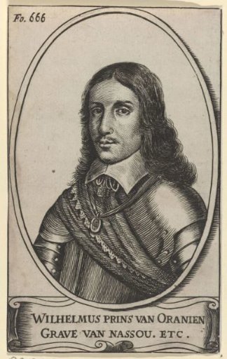 Portrait of Willem II, Prince of Orange