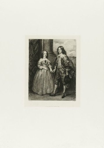Portrait of Willem II, Prince of Orange, and Maria Henrietta Stuart