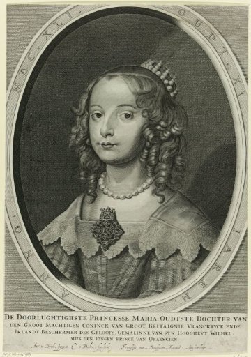 Portrait of Maria Henrietta Stuart, at the Age of 11