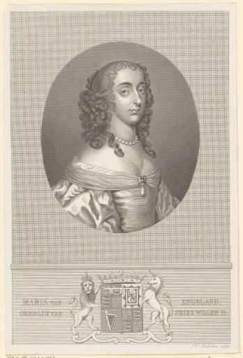 Portrait of Maria Henrietta Stuart