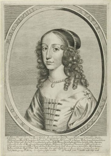 Portrait of Maria Henrietta Stuart, at the Age of 18