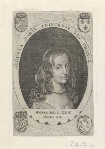 Portrait of Maria Henrietta Stuart, at the Age of 12