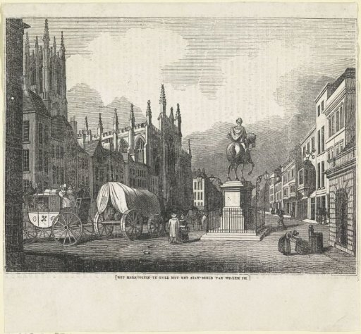 Equestrian statue of William III, Prince of Orange, at Hull