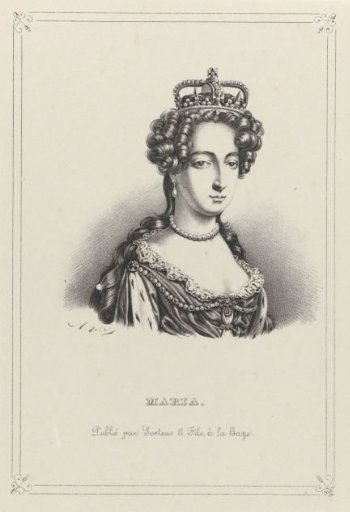 Portrait of Mary II Stuart