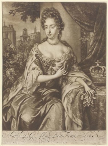Portrait of Mary II Stuart