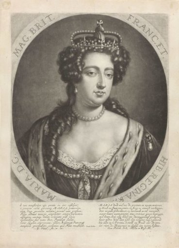Portrait of Mary II Stuart
