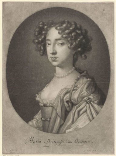 Portrait of Mary II Stuart