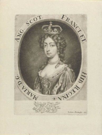 Portrait of Mary II Stuart