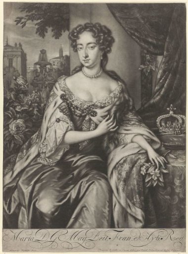 Portrait of Mary II Stuart