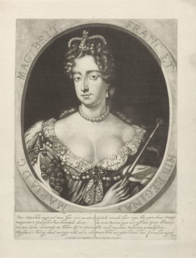 Portrait of Mary II Stuart