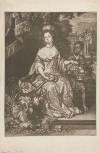 Portrait of Mary II Stuart