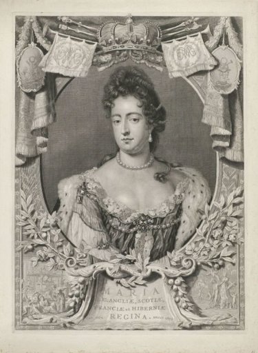 Portrait of Mary II Stuart