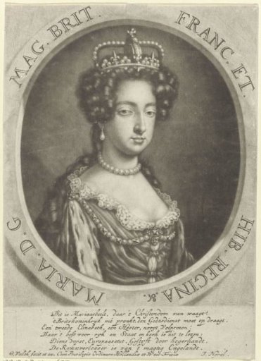 Portrait of Mary II Stuart