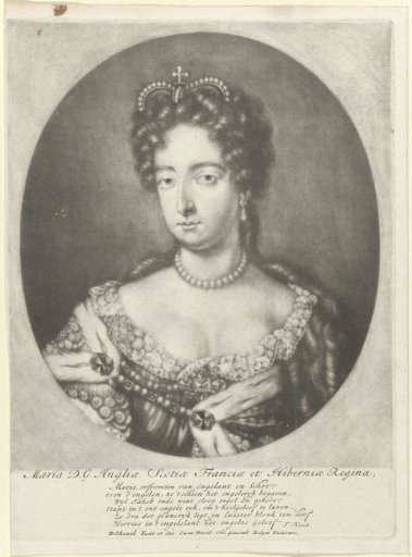 Portrait of Mary II Stuart