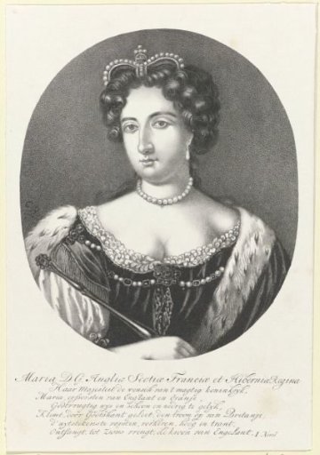 Portrait of Mary II Stuart