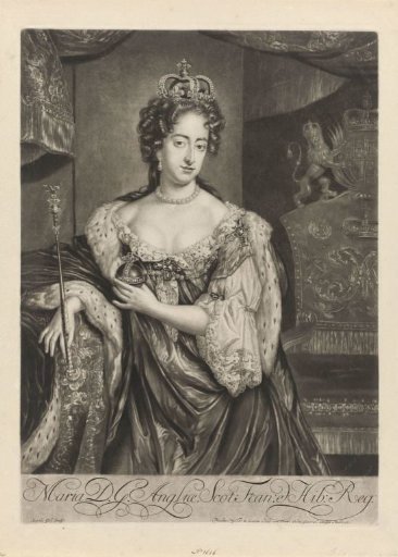 Portrait of Mary II Stuart