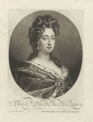 Portrait of Mary II Stuart