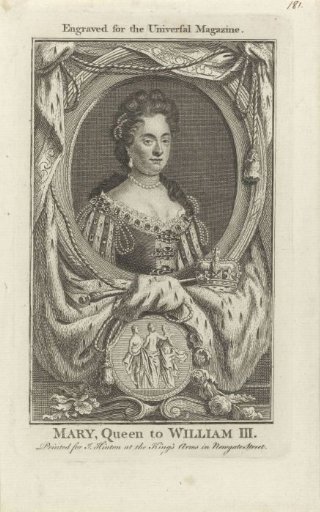 Portrait of Mary II Stuart