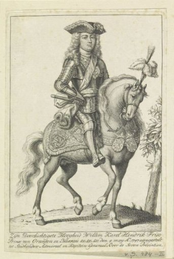 Equestrian portrait of Willem IV, Prince of Orange-Nassau