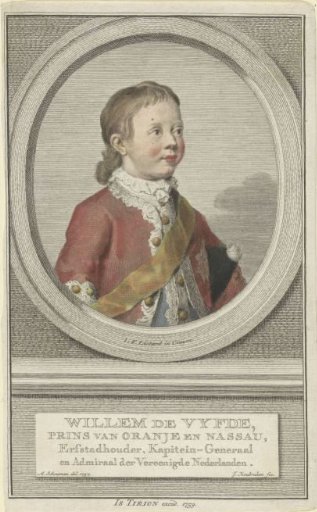 Portrait of William V, Prince of Orange-Nassau
