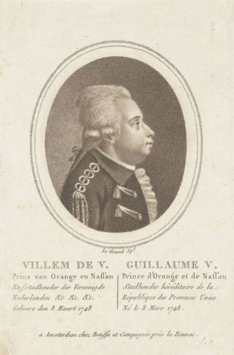 Portrait of William V, Prince of Orange-Nassau
