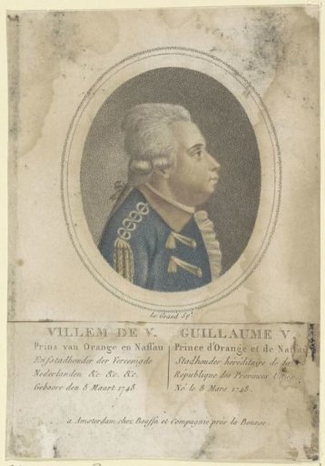 Portrait of William V, Prince of Orange-Nassau