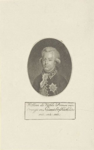 Portrait of William V, Prince of Orange-Nassau
