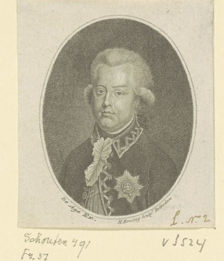 Portrait of William V, Prince of Orange-Nassau