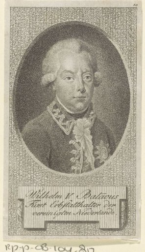 Portrait of William V, Prince of Orange-Nassau